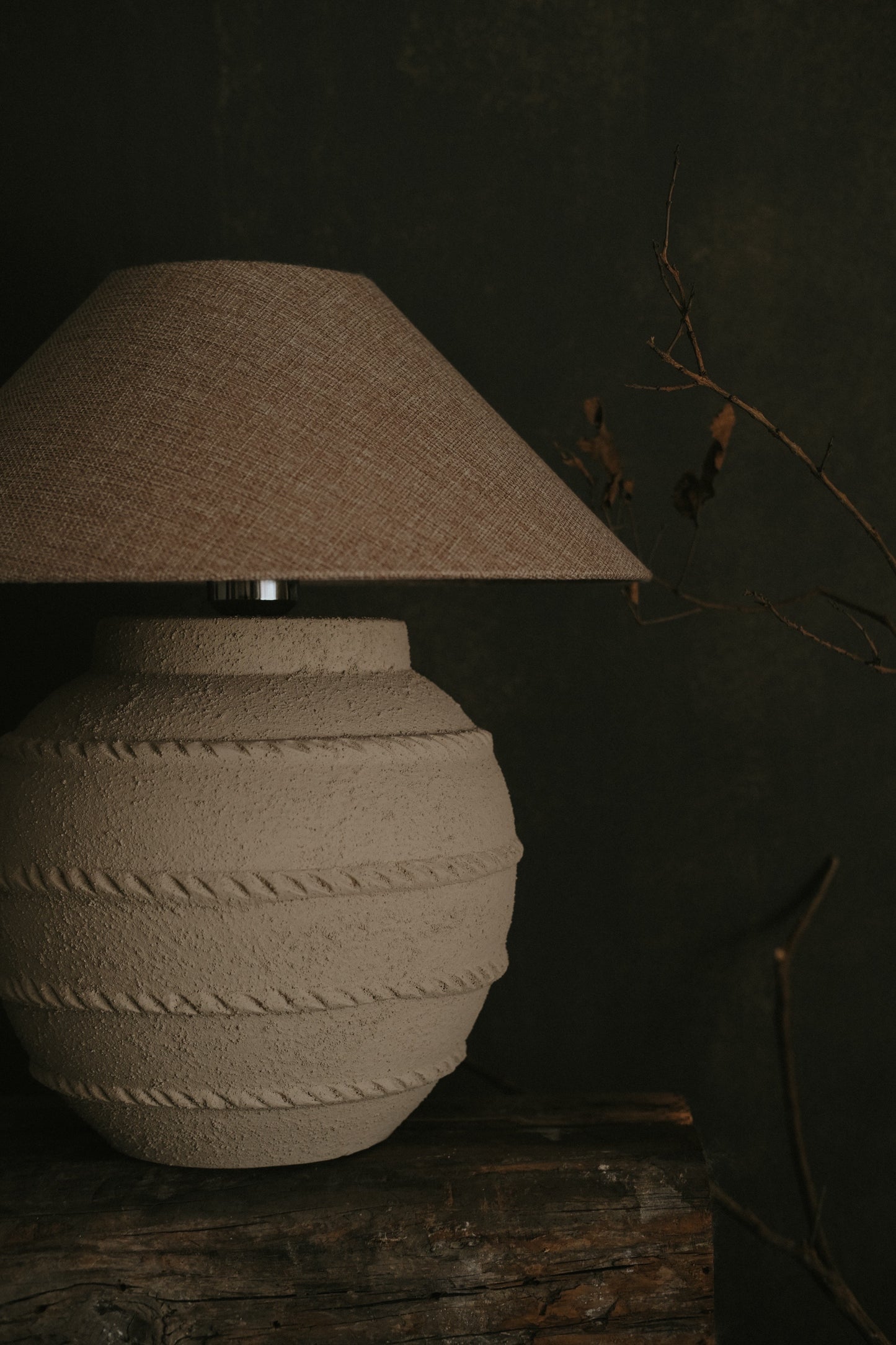 Viola Textured Lamp