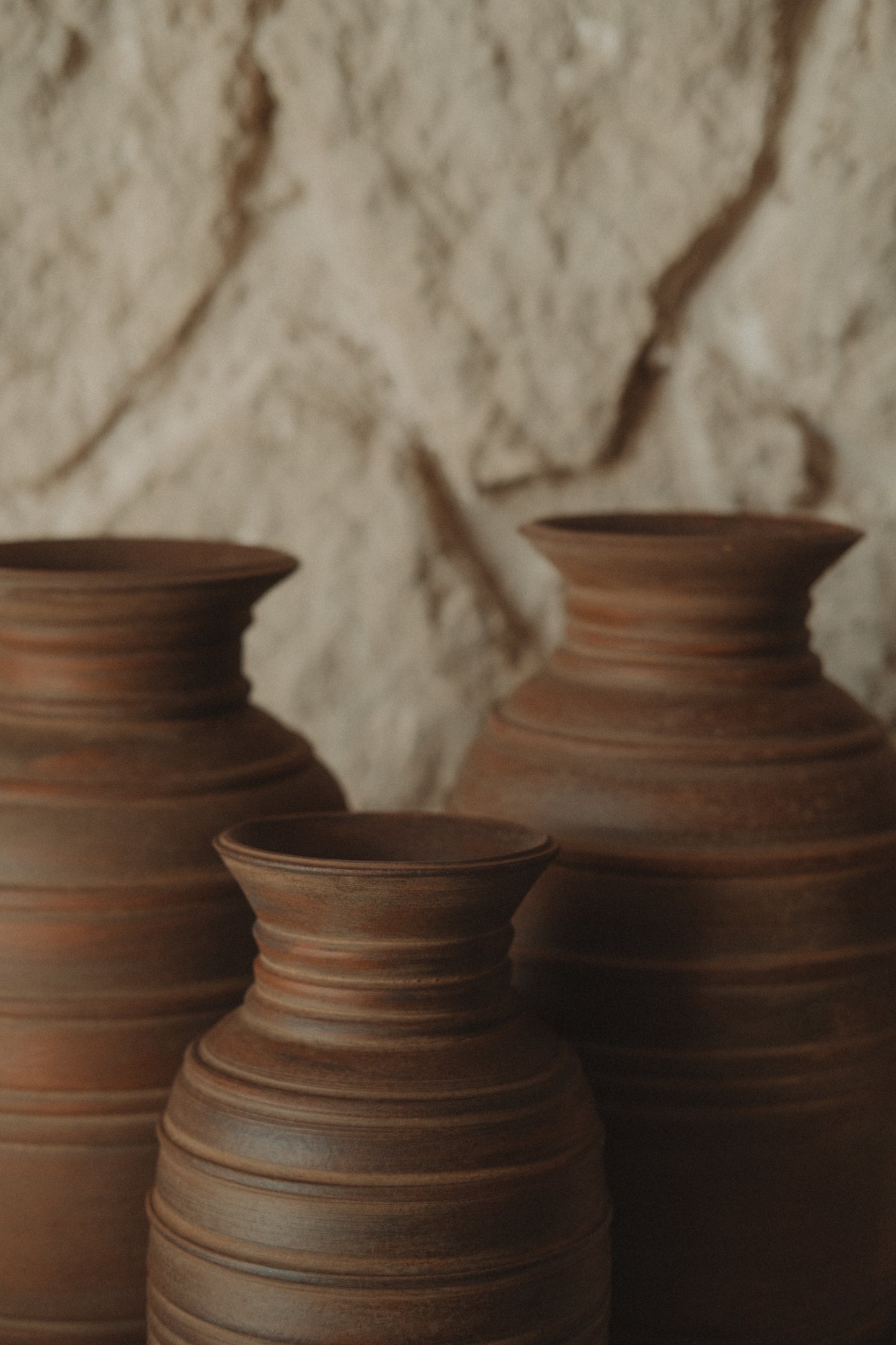 Musk vase- Brown