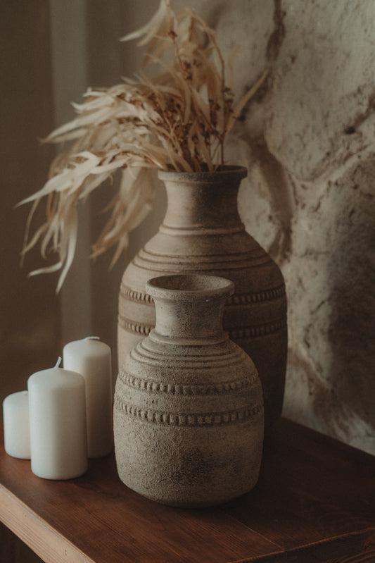 Myrrh vase- Beige
